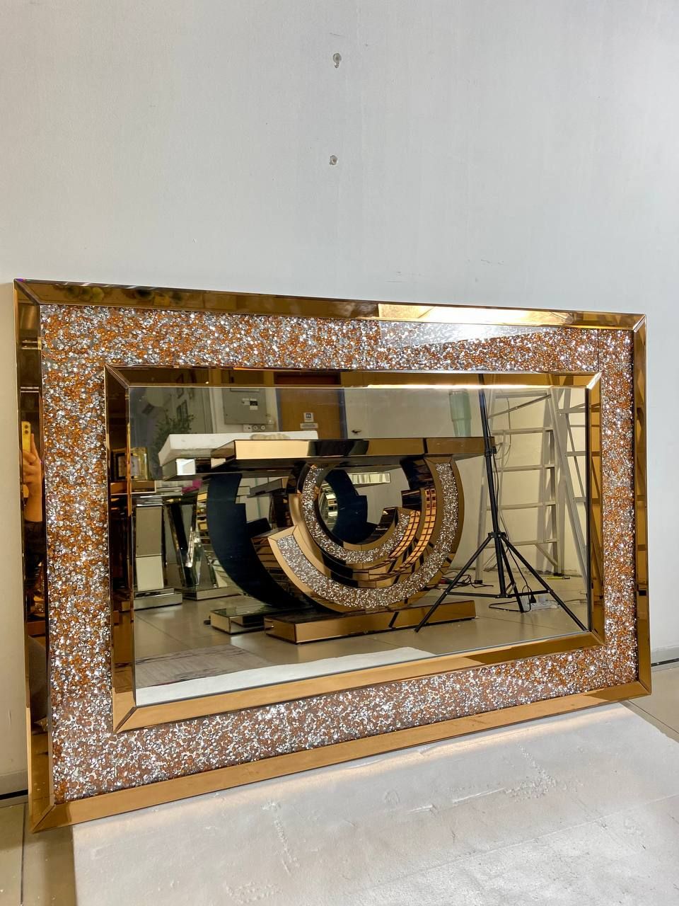 LUXURY MIRROR M012 - ROSE GOLD_1
