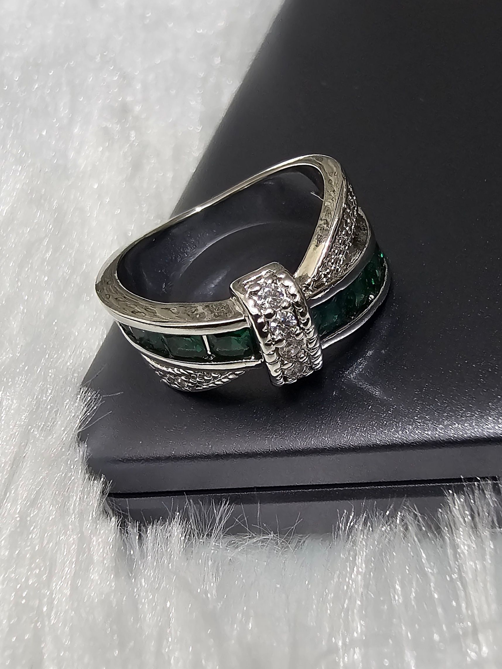 SS AD Green Stone Rings_0