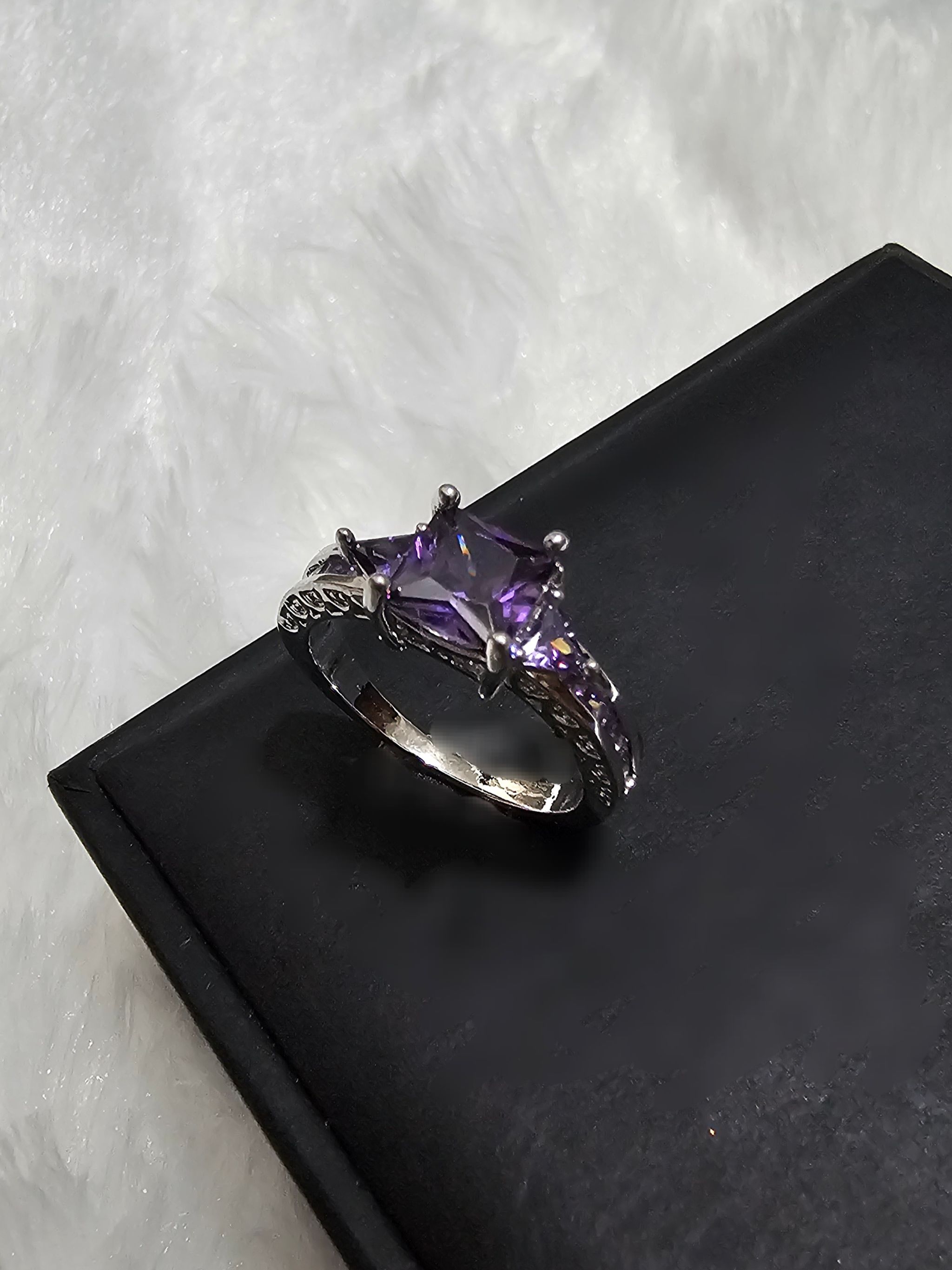 SS AD Purple Stone Rings_0
