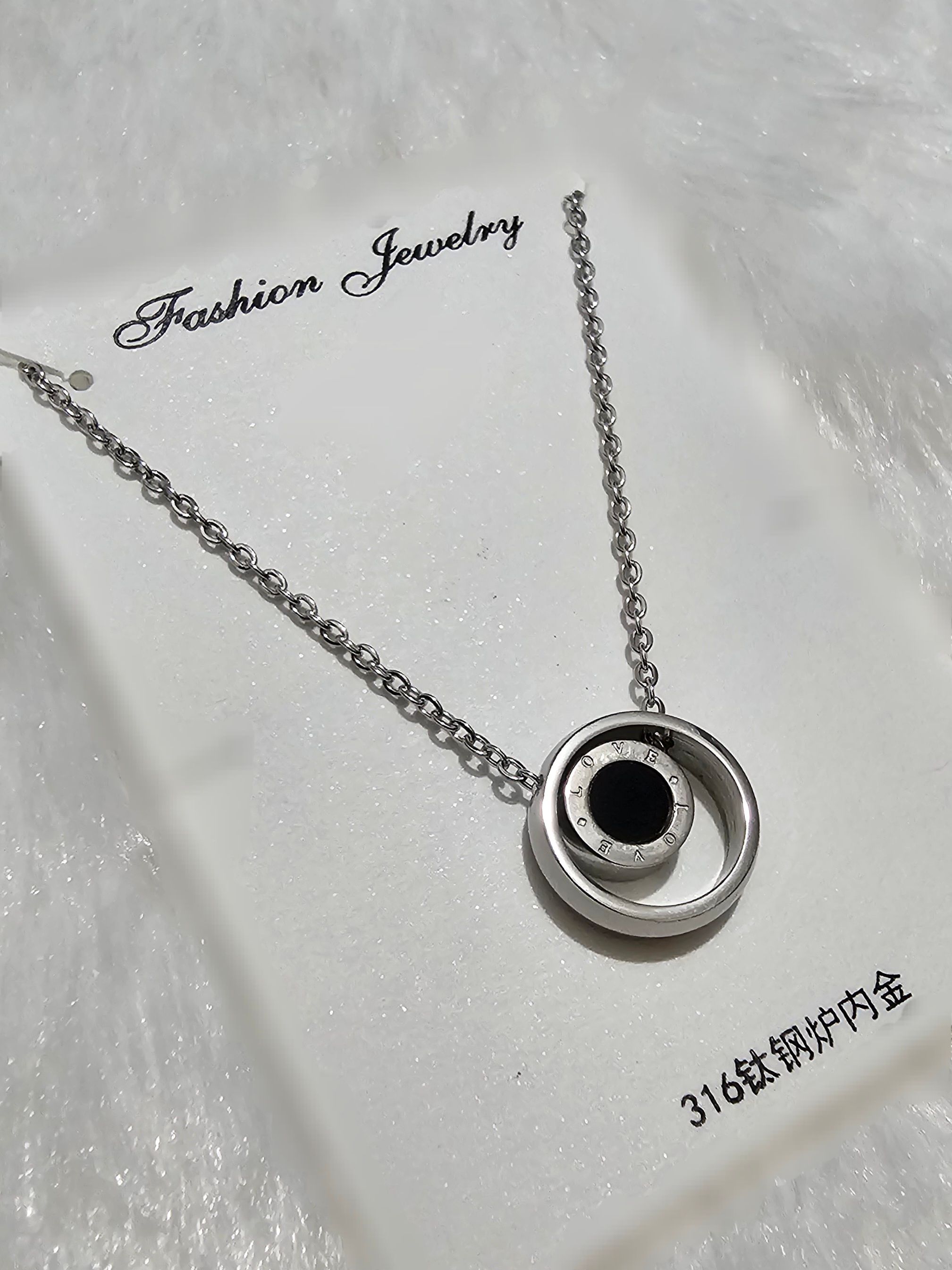 SS Silver Pendent Chain _0