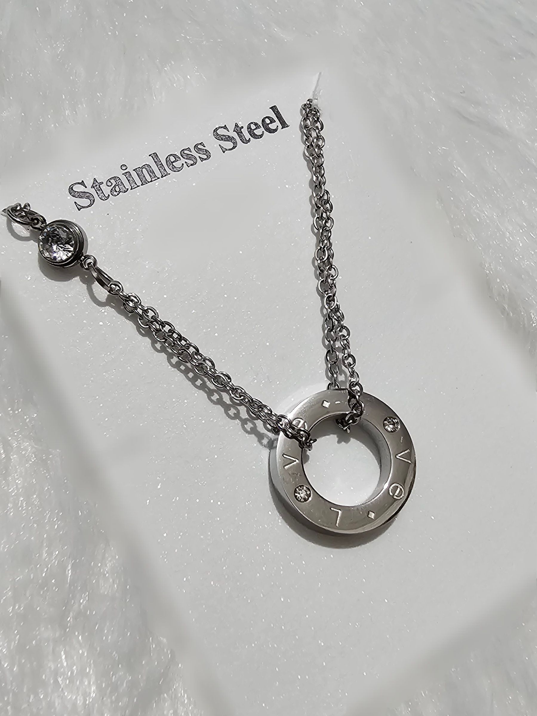 SS Silver Pendent Chain_0