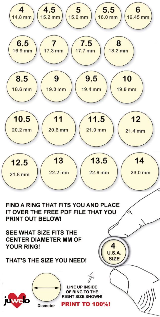SS AD White Stone Rings _1