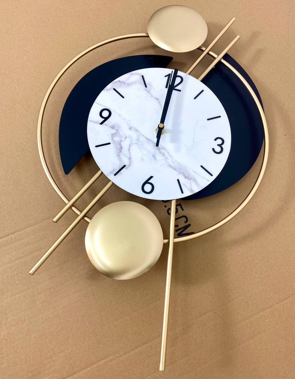 CLOCK IRON WALL DECORATION A2360_2