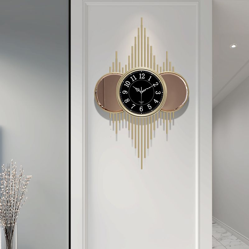 CLOCK IRON WALL DECORATION A2396 AS116_2