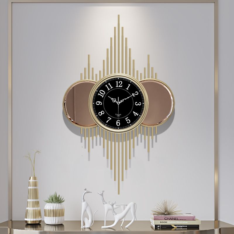 CLOCK IRON WALL DECORATION A2396 AS116_1