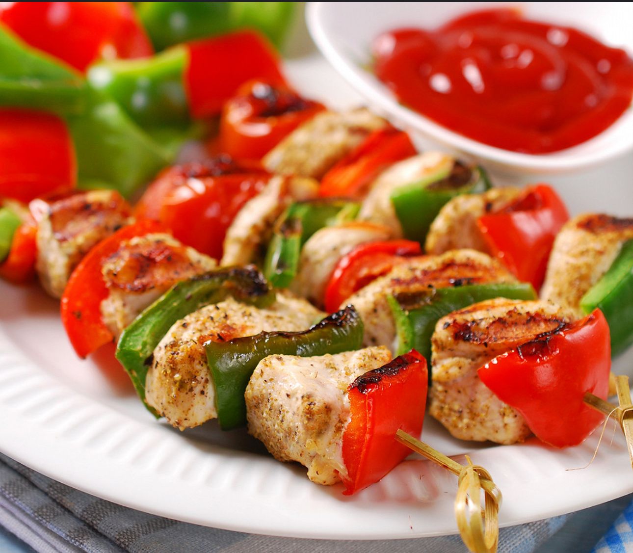 Brochette de poulet _0