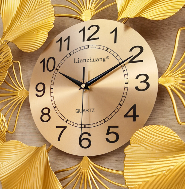 CLOCK IRON WALL DECORATION A2097_3