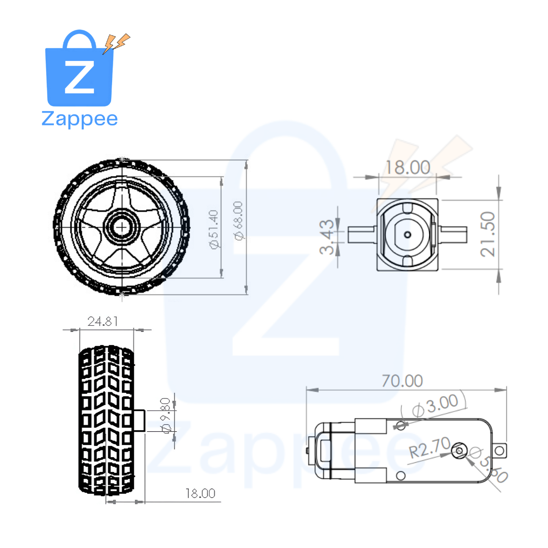 Motor and Wheel Set_1