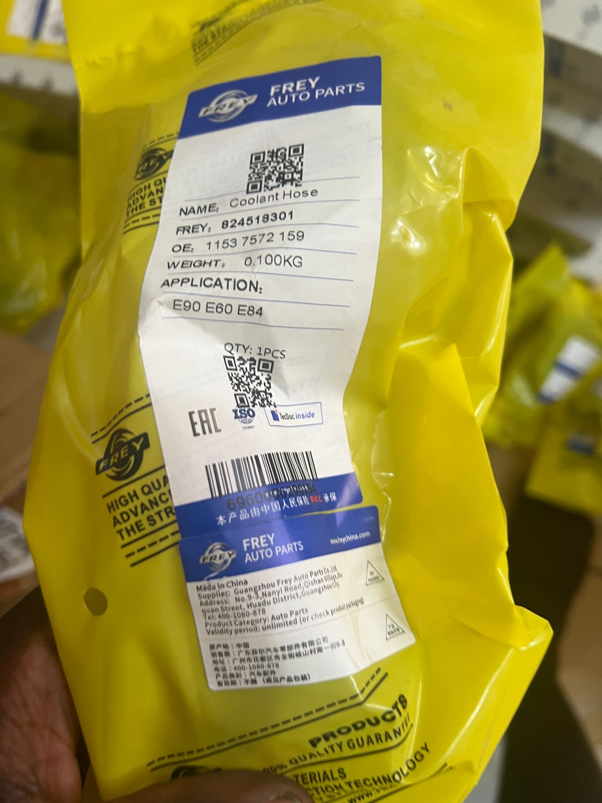 Coolant horse (from thermo to head) n46/n42/n45_1