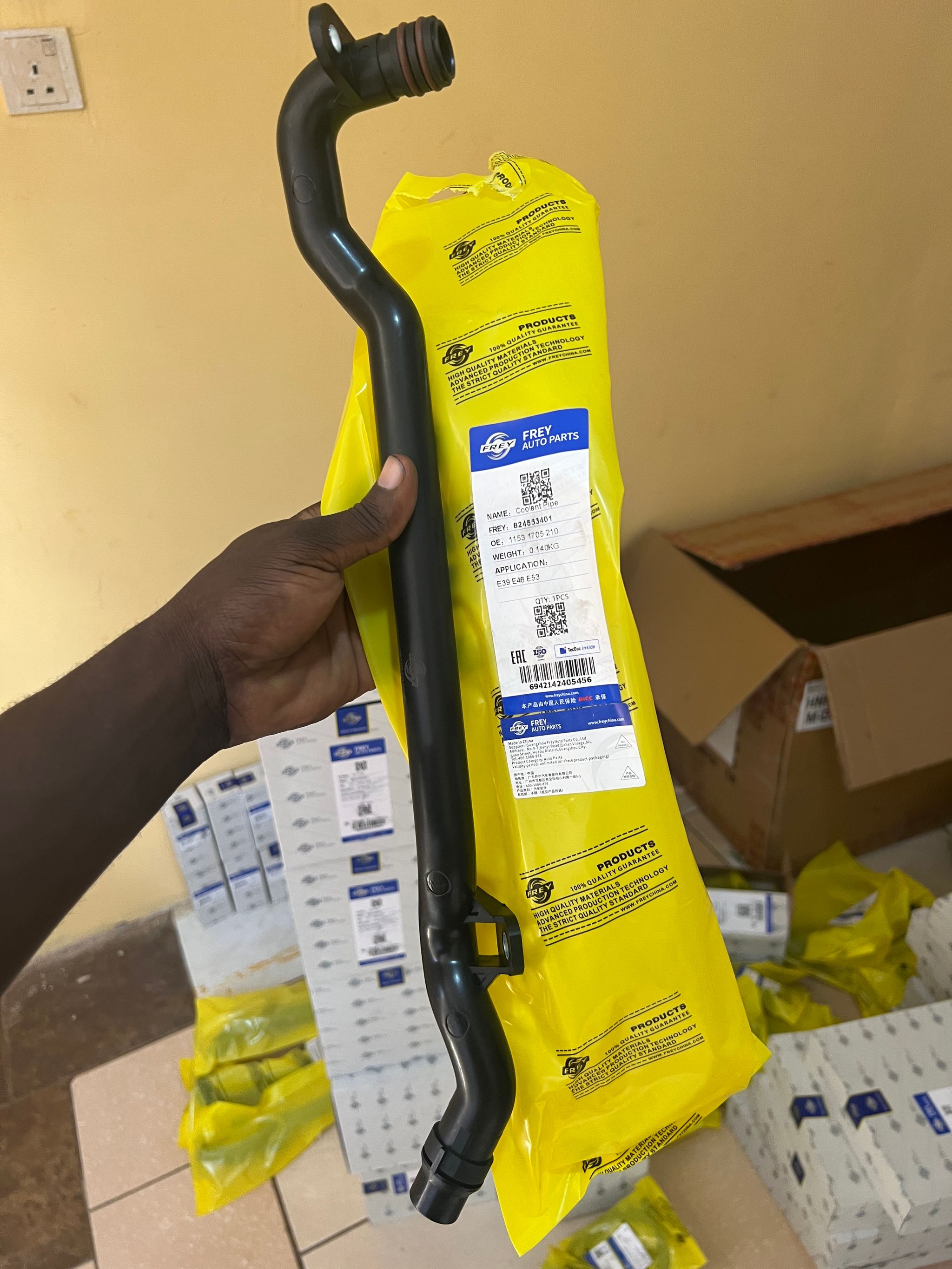 Cylinder Head coolant pipe m54_0