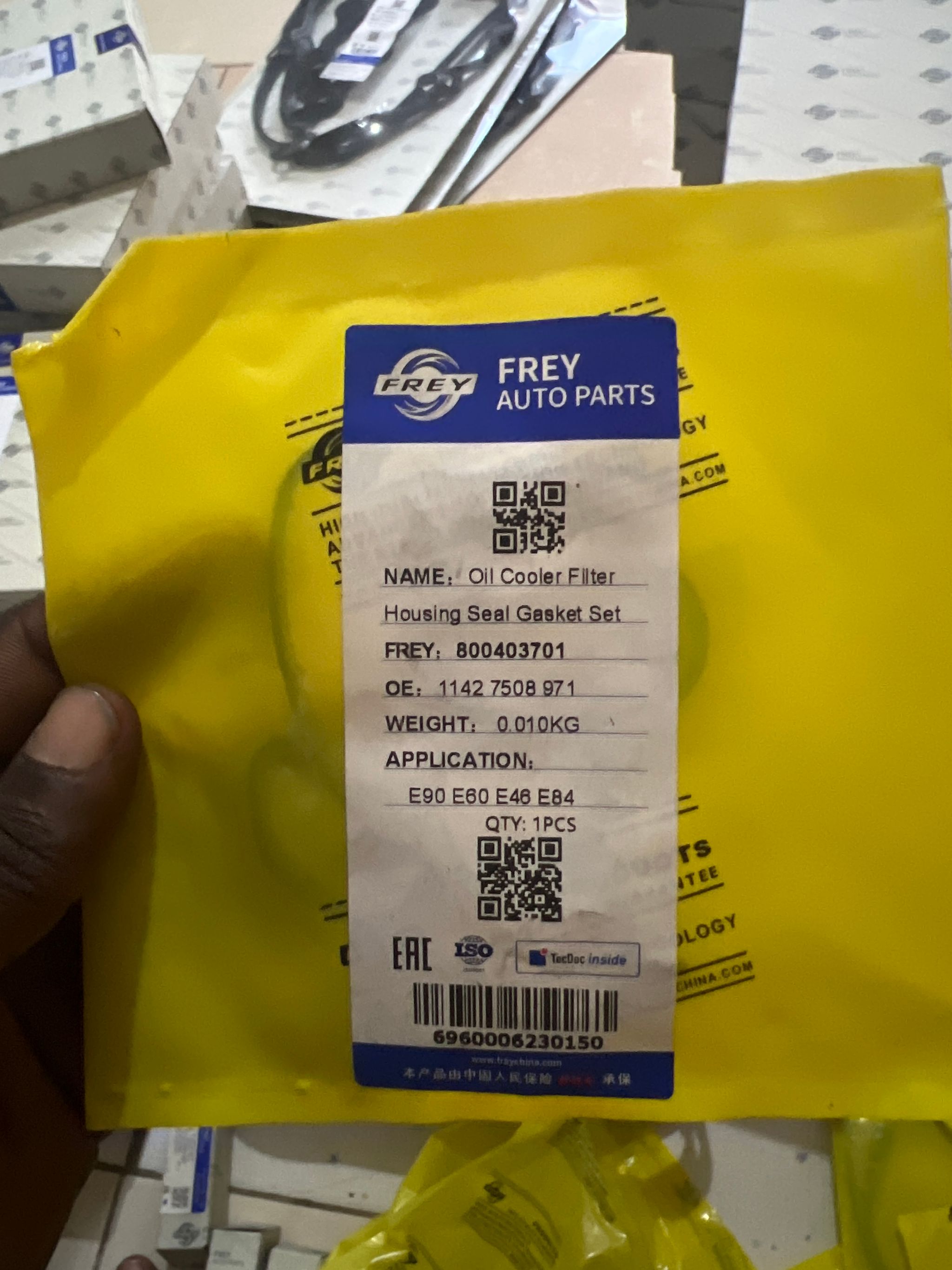 N46 /n42 oil filter housing gasker_0