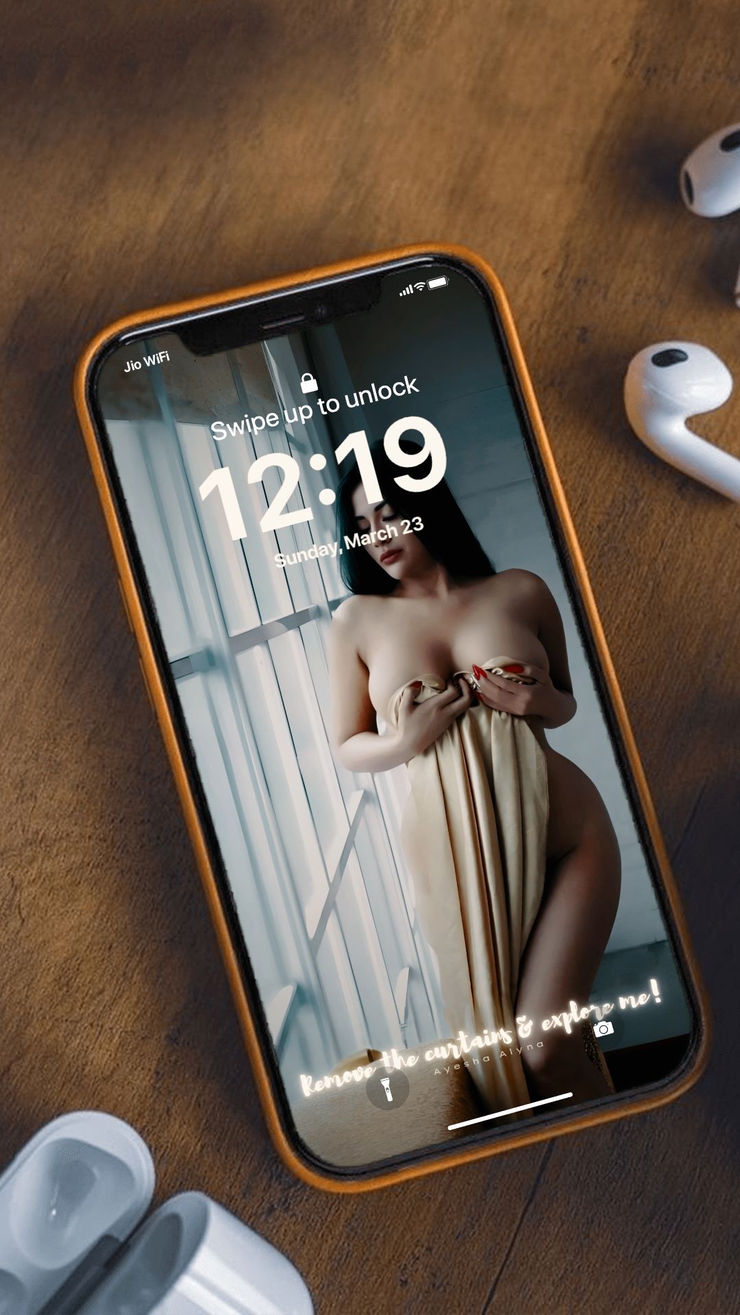 Curtainned Hotness | WALLPAPER | [4K/UHD]_1