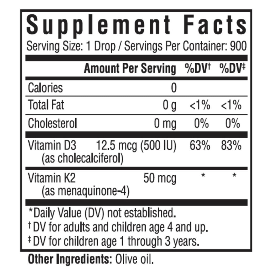 Vitamin D3 + K2 DROPS  (vitamina D3, menaquinona-4, olive oil)_1