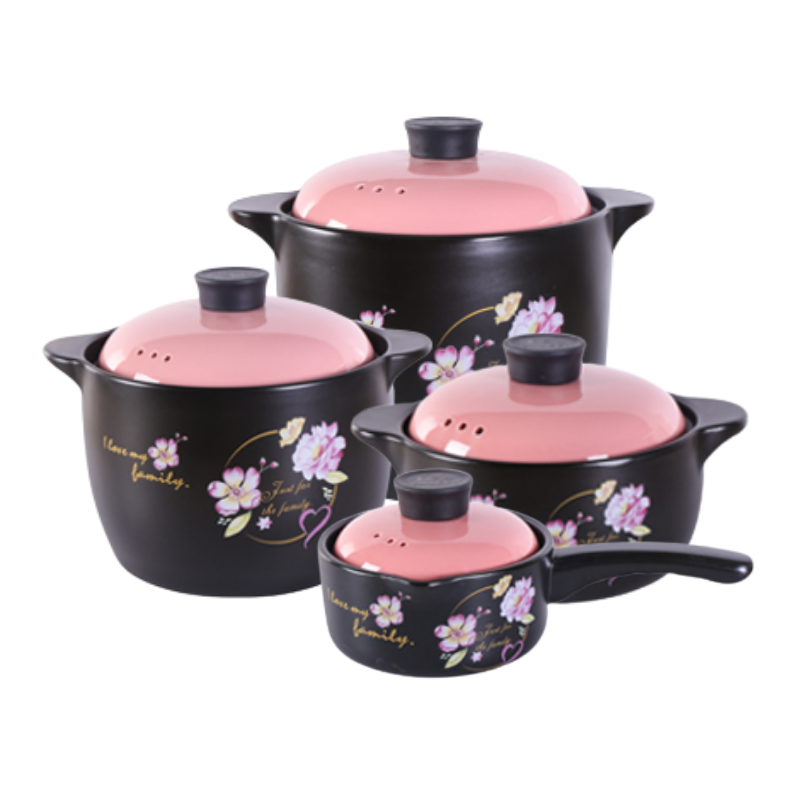 CERAMIC IRON CAST COOKING POT _12