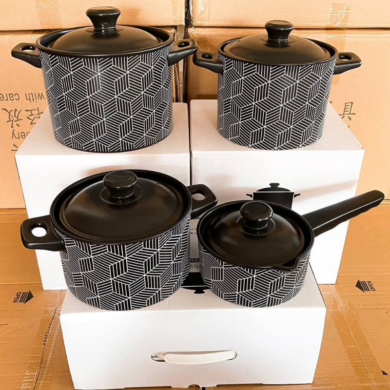 CERAMIC IRON CAST COOKING POT _7