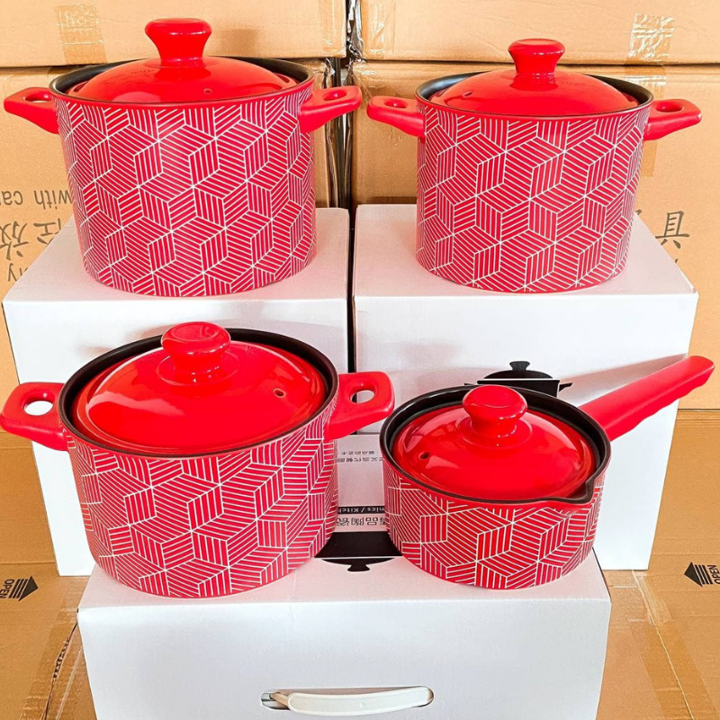 CERAMIC IRON CAST COOKING POT _21
