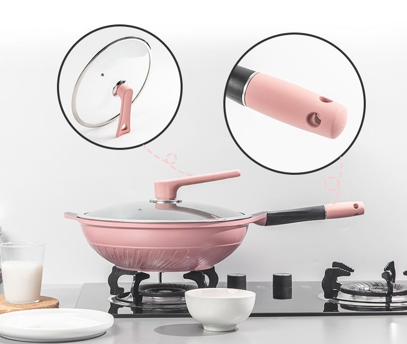 NON STICK WOK PINK EDITION 32CM_2