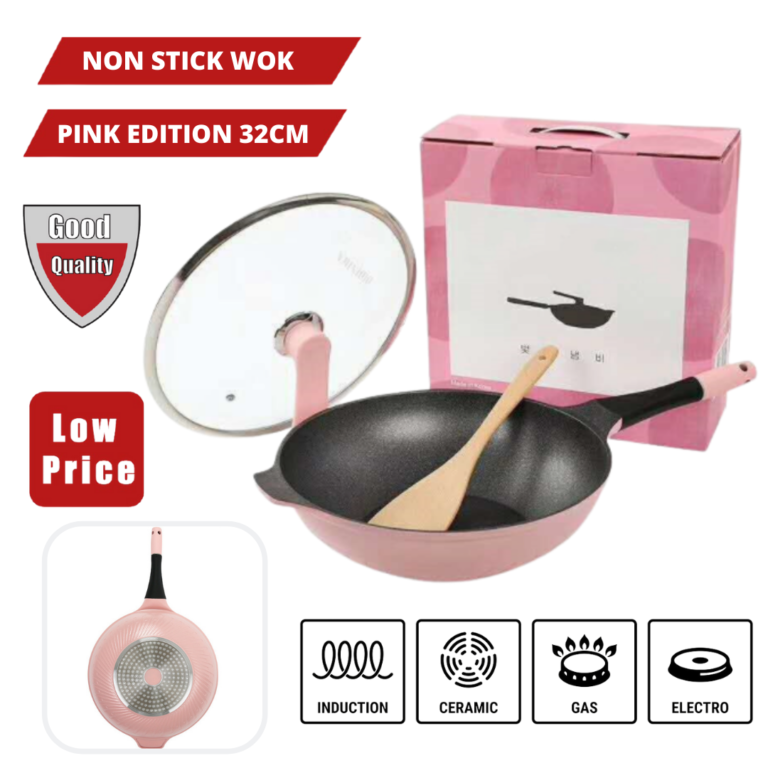 NON STICK WOK PINK EDITION 32CM_0
