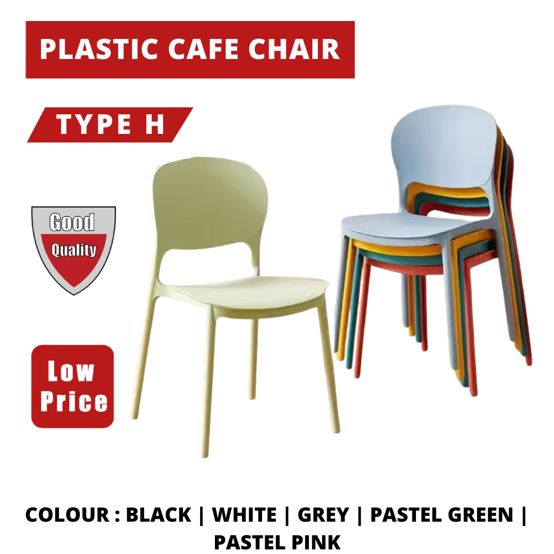 PLASTIC CAFE CHAIR (TYPE H)_0