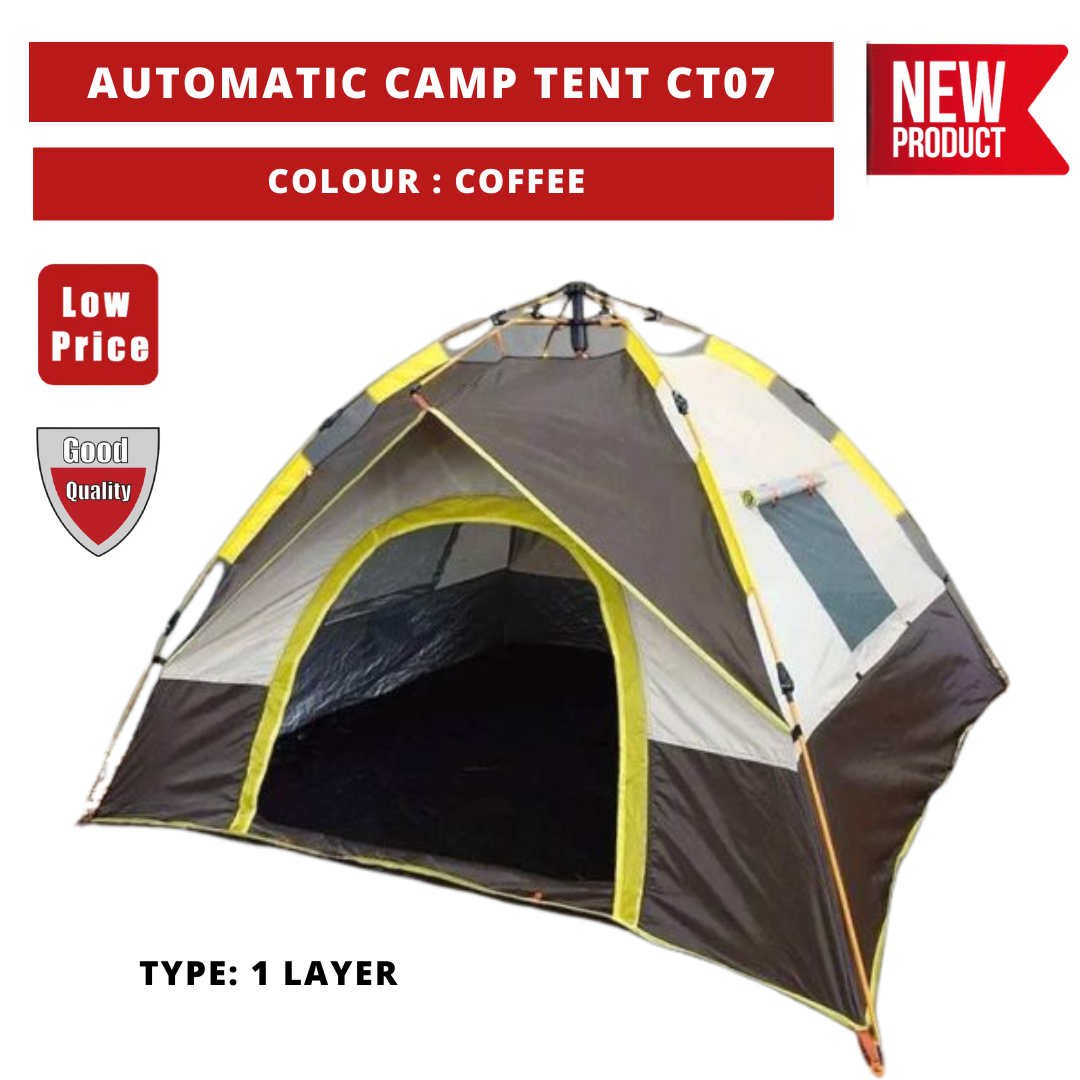 AUTOMATIC 1 LAYER CAMP TENT CT07 _0