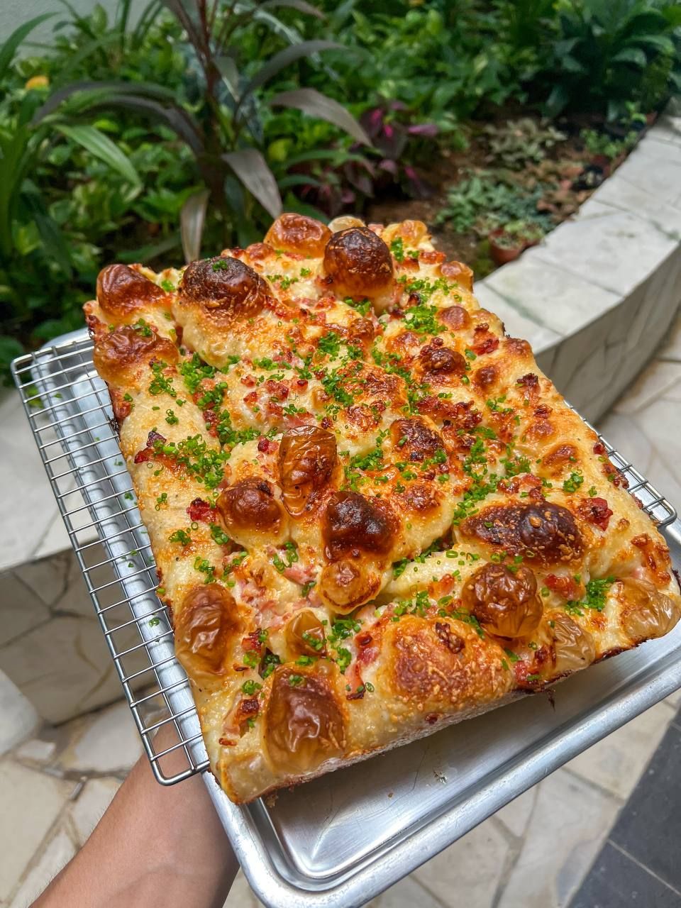 Maple Bacon & Chives Focaccia_0