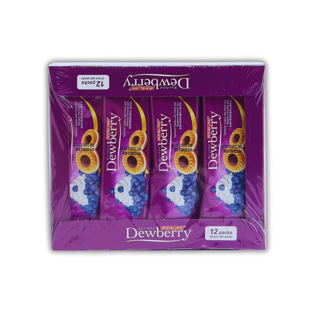 Jack ‘n Jill Dewberry Sandwich Cookies 12packs x 3pcs_1