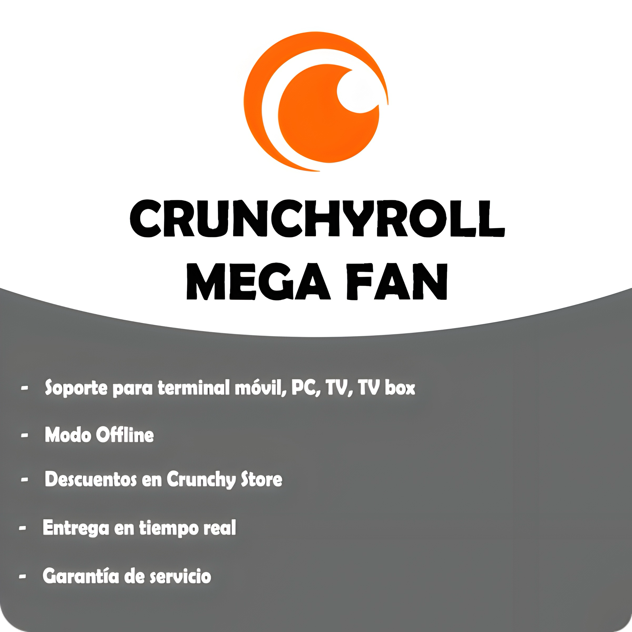 Crunchyroll Mega Fan - Cuenta Privada_0