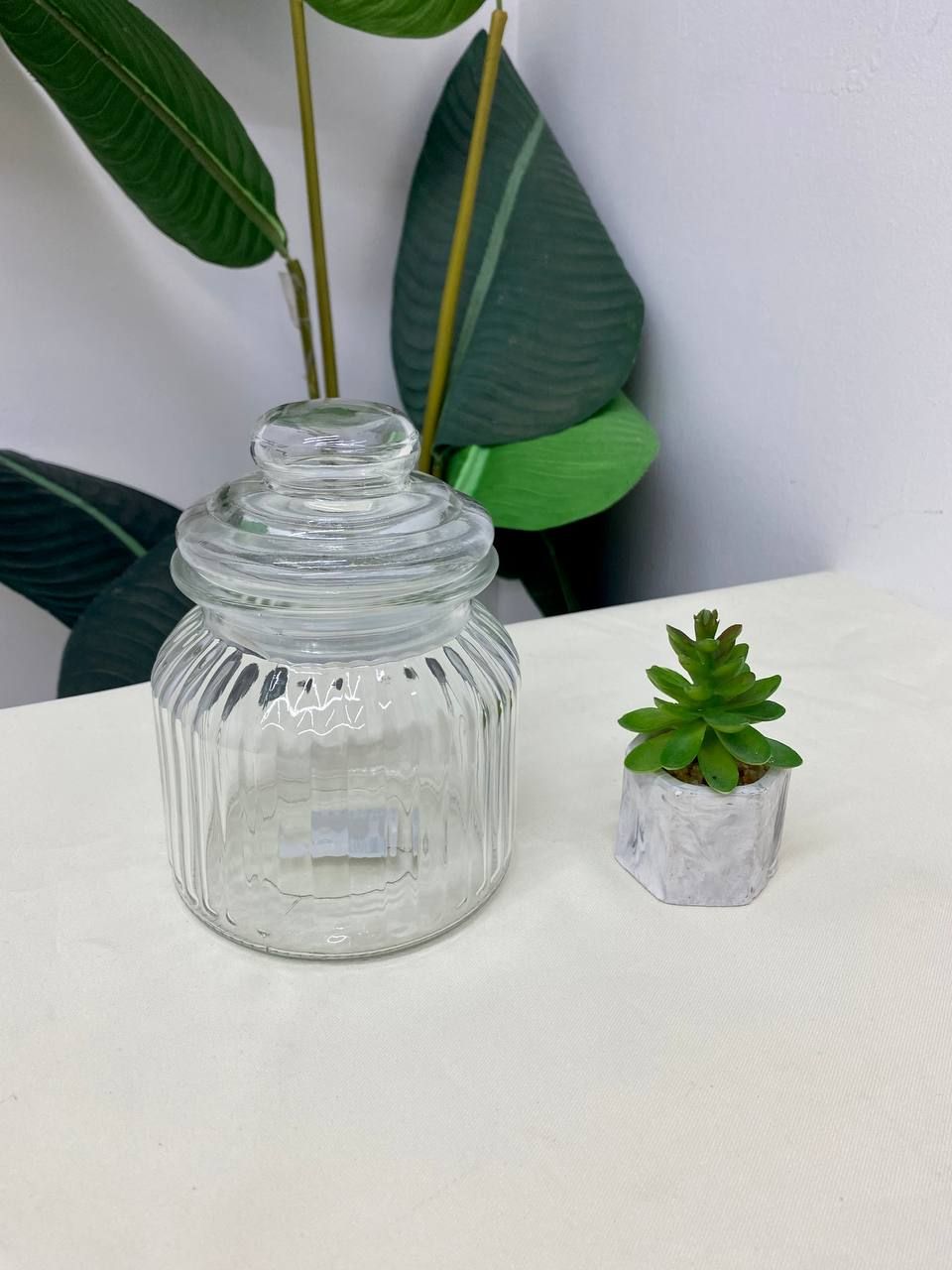 GLASS COOKIE JAR GG05 _8