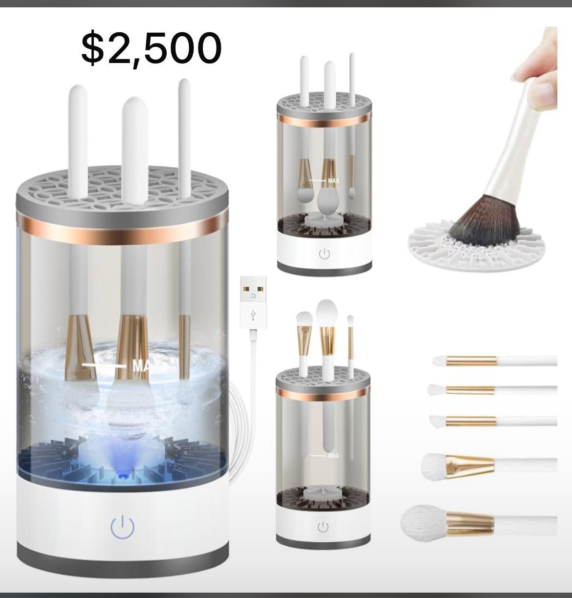  Electric Makeup Brush Cleaner Machine_0
