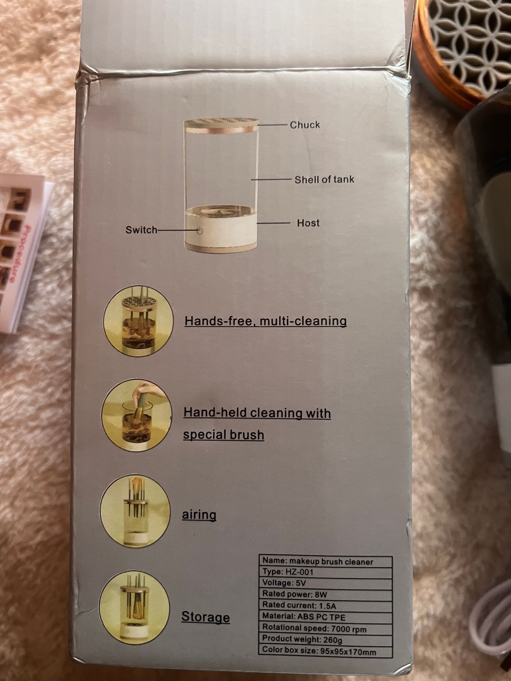  Electric Makeup Brush Cleaner Machine_4