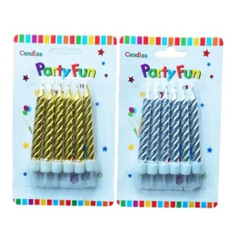 Velas de Aniversario De 6Pcs _2