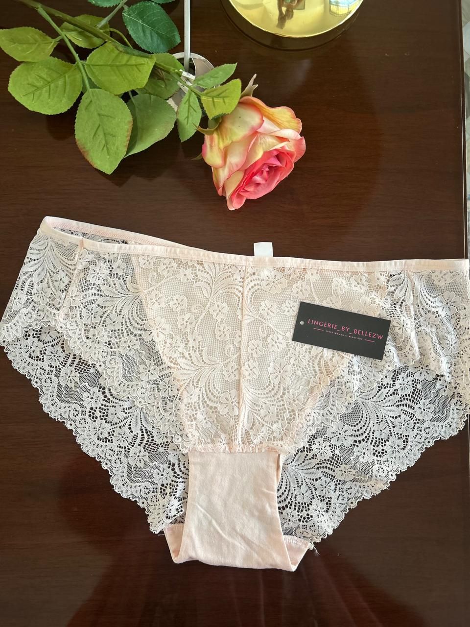 High end lace panty Plus size_3