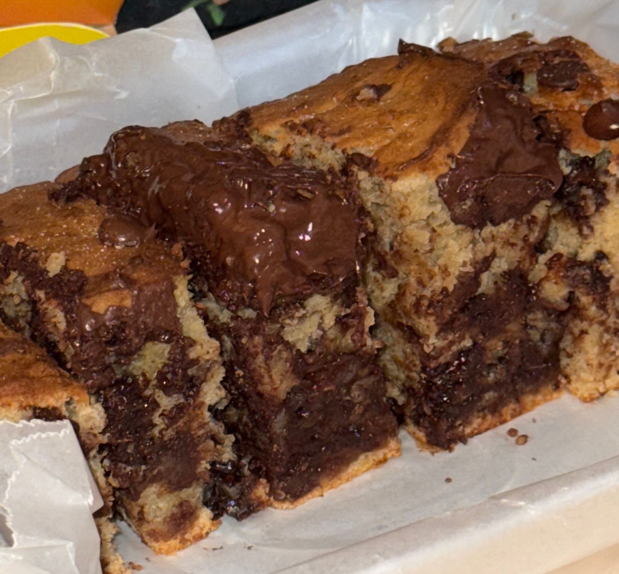 Banana bread con chocolate _0