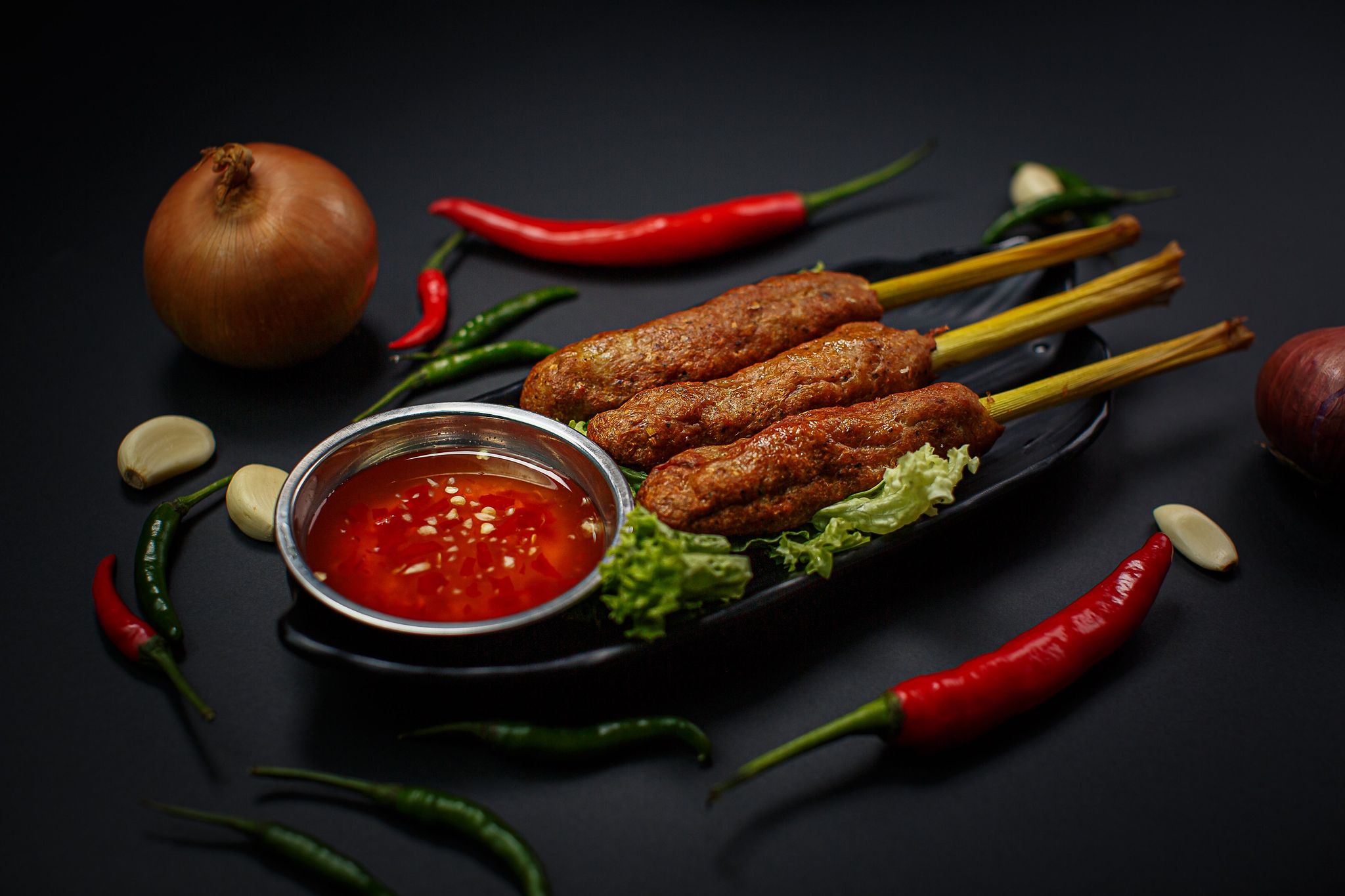 Lemongrass Chicken Skewer_0