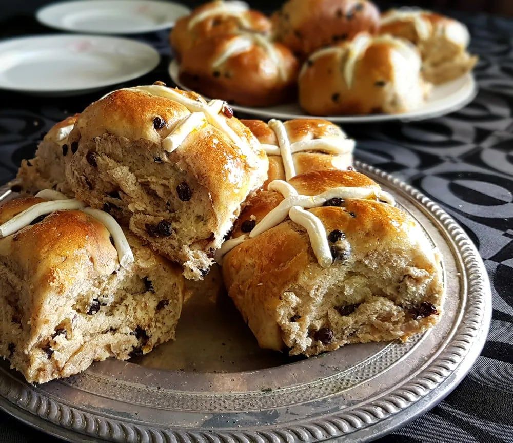 hot cross buns x 4 pcs_0