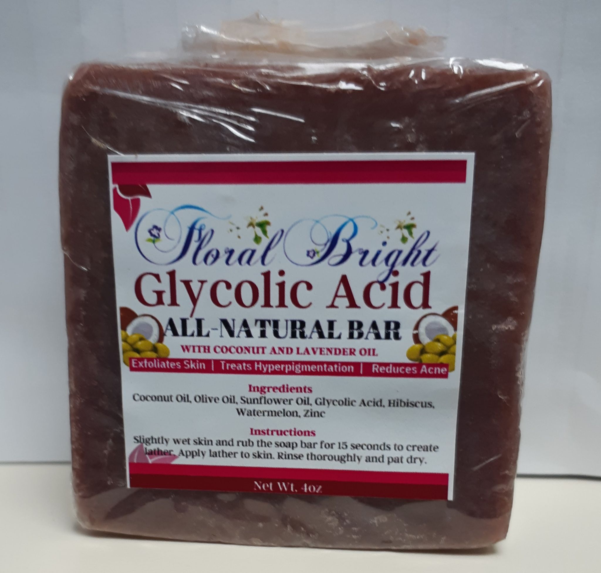 Glycolic Acid All- Natural Soap Bar_0