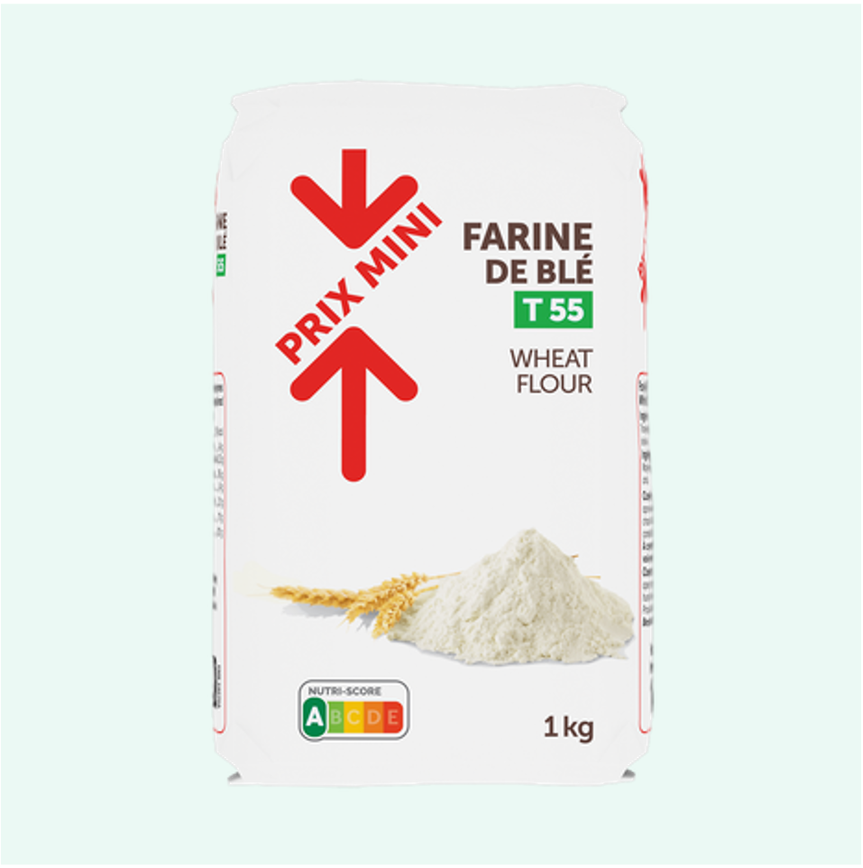 Prix Mini Farine de Blé T55 1kg_0