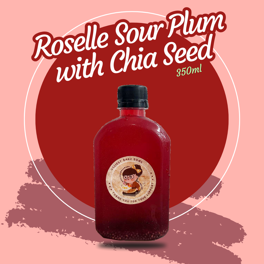 Roselle Sour Plum with Chia Seed 350ml_0