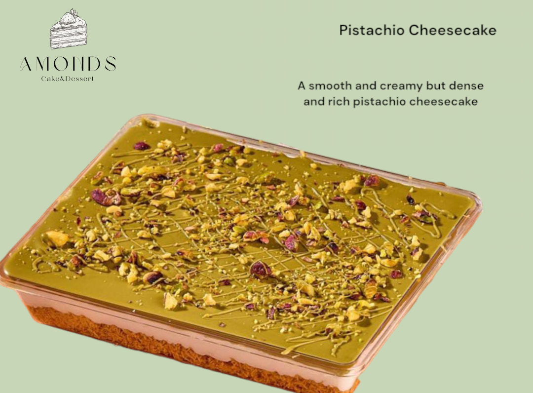  Pistachio Cheesecake ( good  for 6 person )_0
