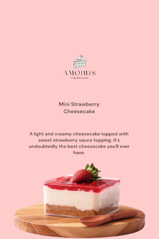 Mini 🍓 Strawberry Cheesecake ( for 1 person )_0