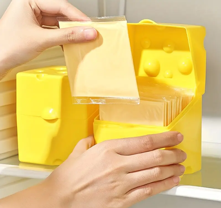 Cheese Slice Preservation Refrigerator Storage Container _2