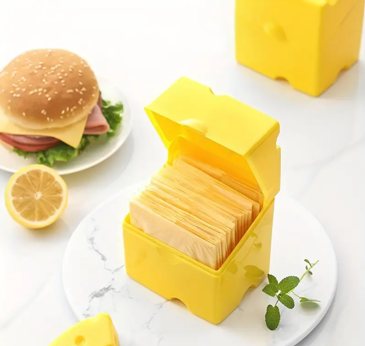 Cheese Slice Preservation Refrigerator Storage Container _1