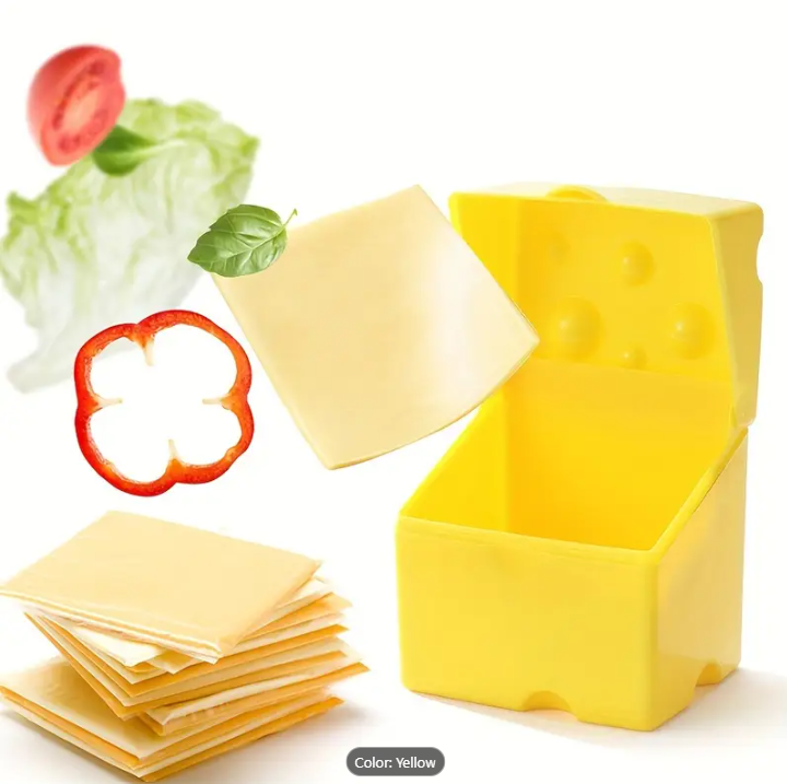 Cheese Slice Preservation Refrigerator Storage Container _5
