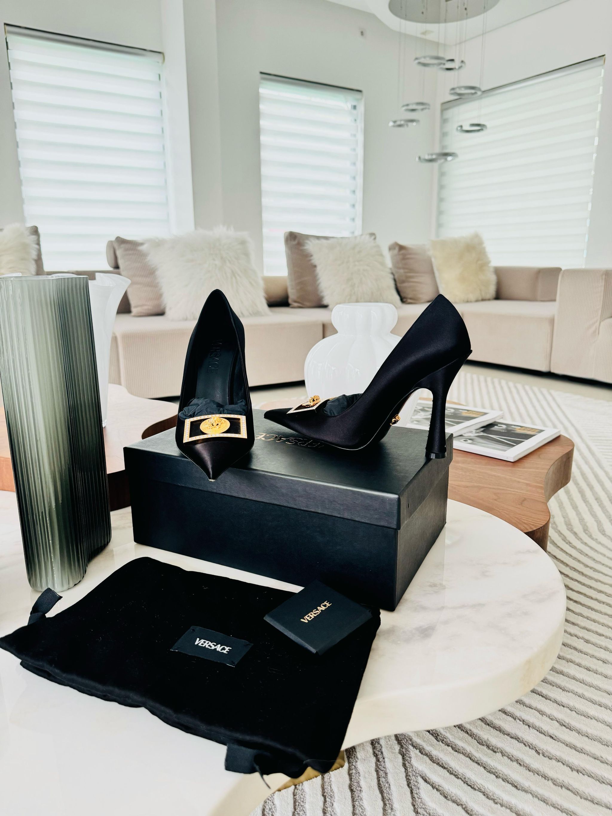 Versace lá medusa limited edition heels _4
