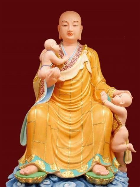 供婴灵地藏金身 （黄袈裟款）新加坡_0