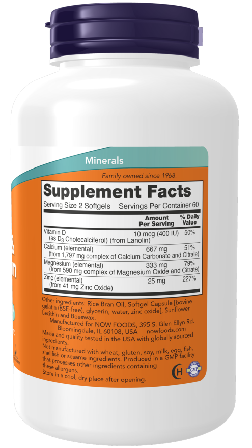 Calcium & Magnesium with Vitamin D-3 and Zinc_1