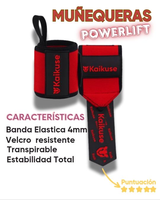 Muñequeras Powerlift 4mm _2