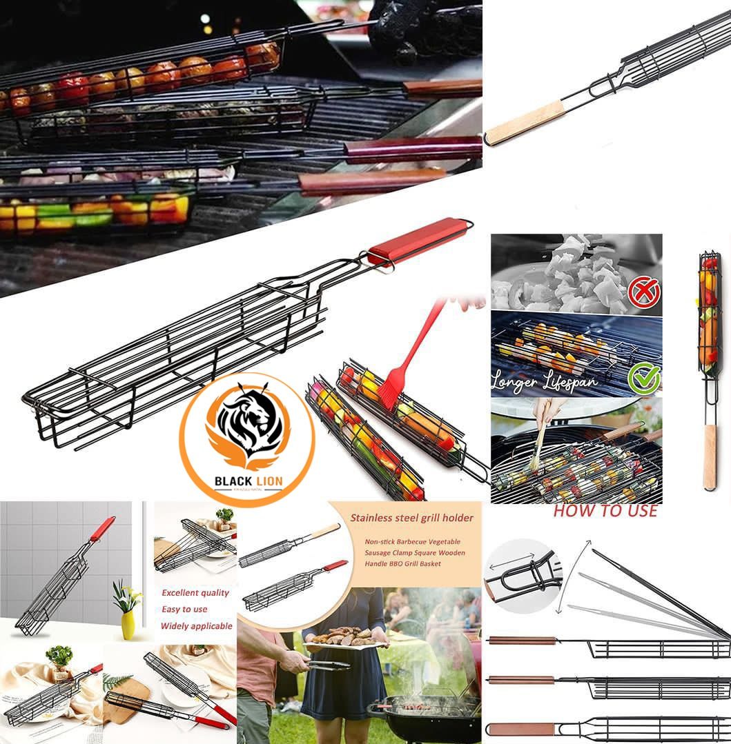 BBQ Square Grill Net – Perfect for Braais & Outdoor Cooking 🍖🔥_0