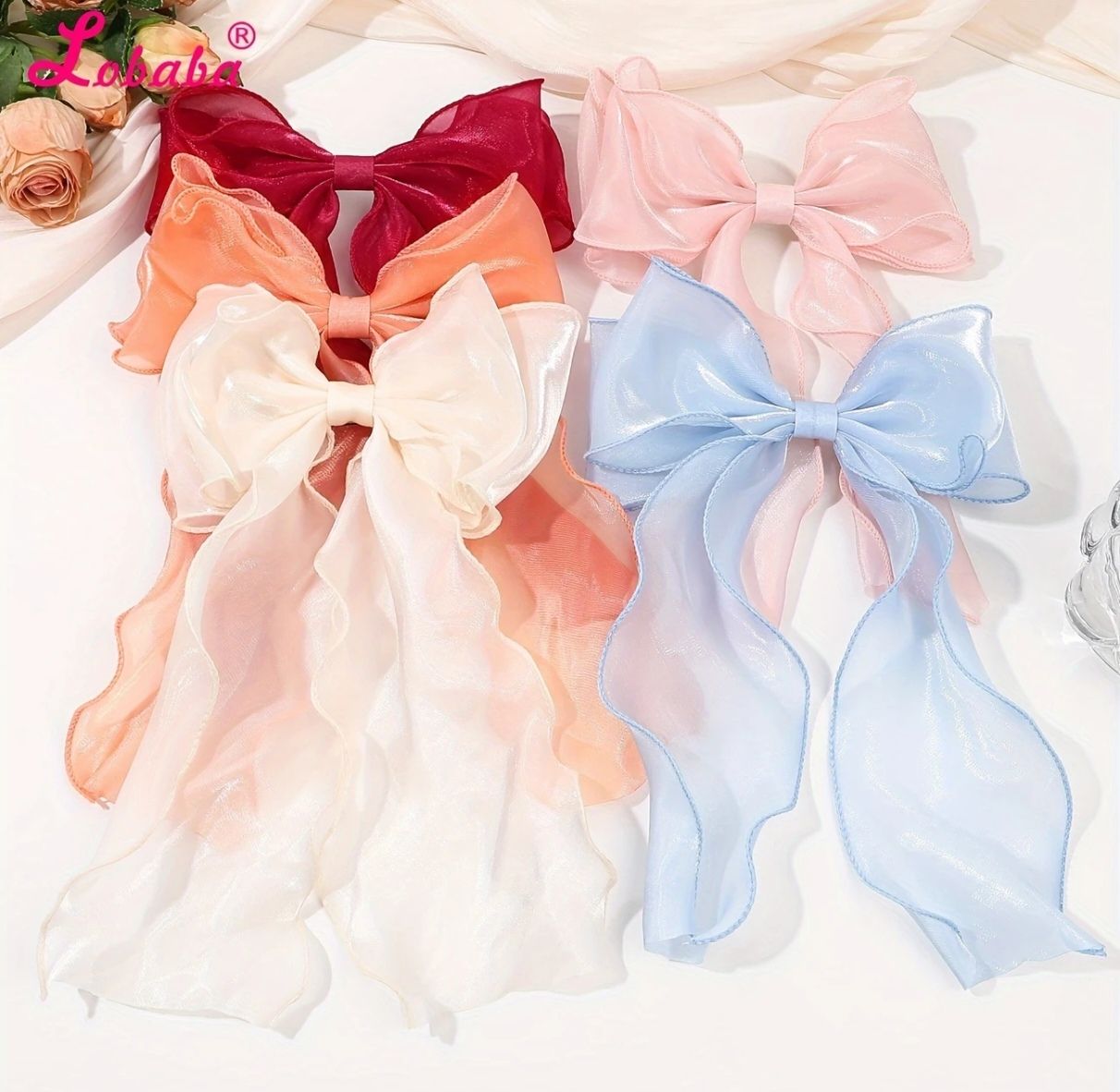 Hair bow with clip_1