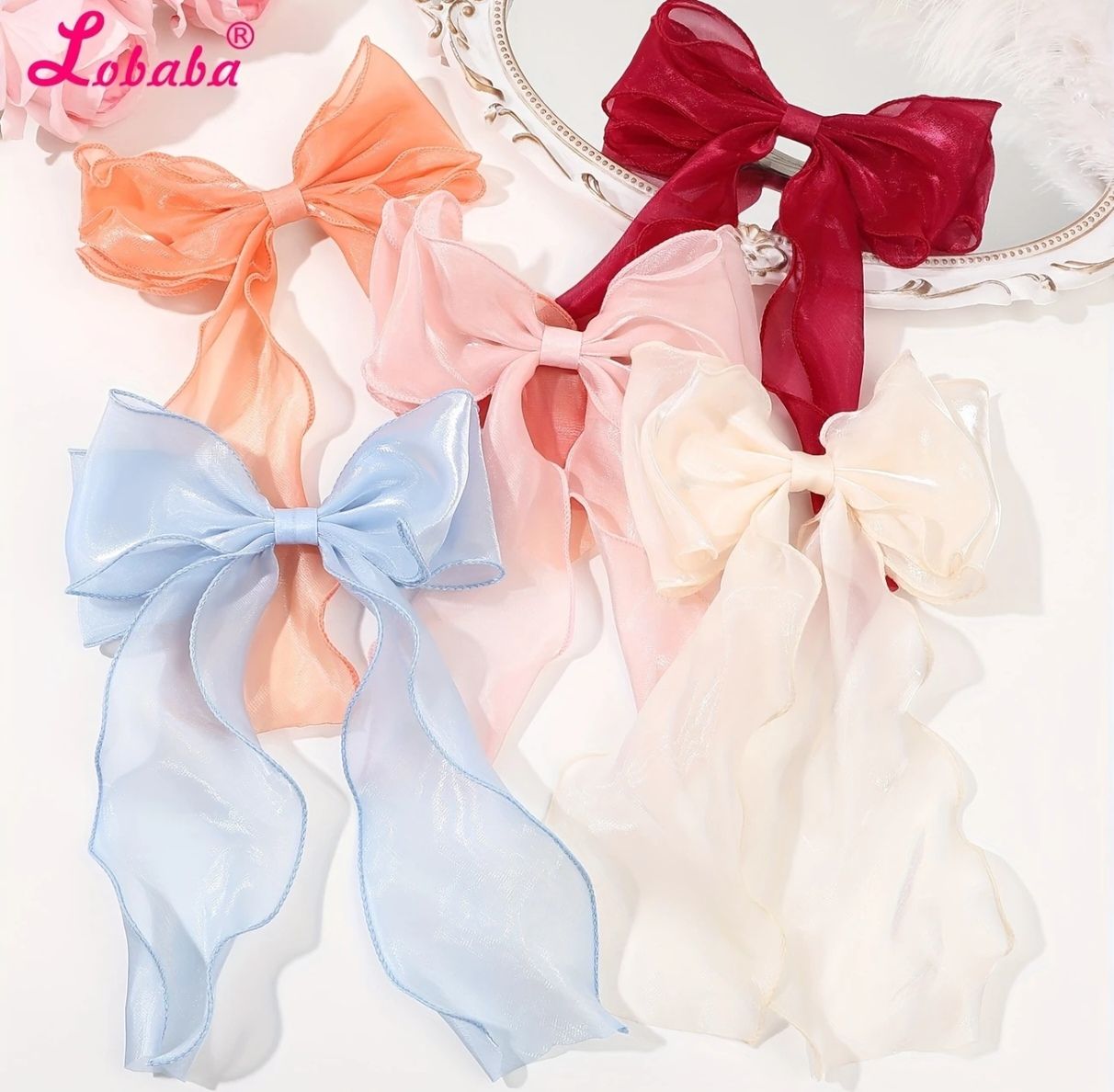 Hair bow with clip_3